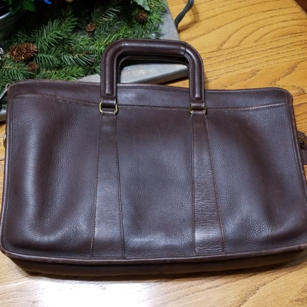 Vintage 90's Coach Embassy briefcase H5C-5282